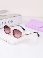 عینک آفتابی ترند شنل Golden Oval مدل SGF-8082 | Chanel - Image 6