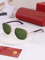عینک آفتابی ENZO کارتیه مدل Cartier | SGF-2866 - تصویر 7