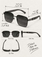 عینک آفتابی مردانه Atlas کارتیه مدل Cartier| SGA-3524 - تصویر 3