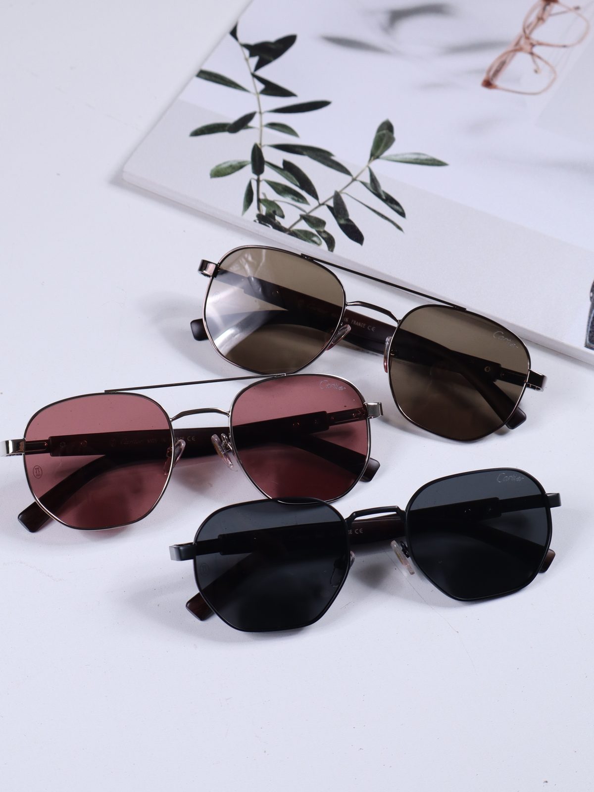IMG_4057 copy عینک آفتابی مردانه Evren کارتیه مدل Cartier | SGF-3537 - تصویر 1