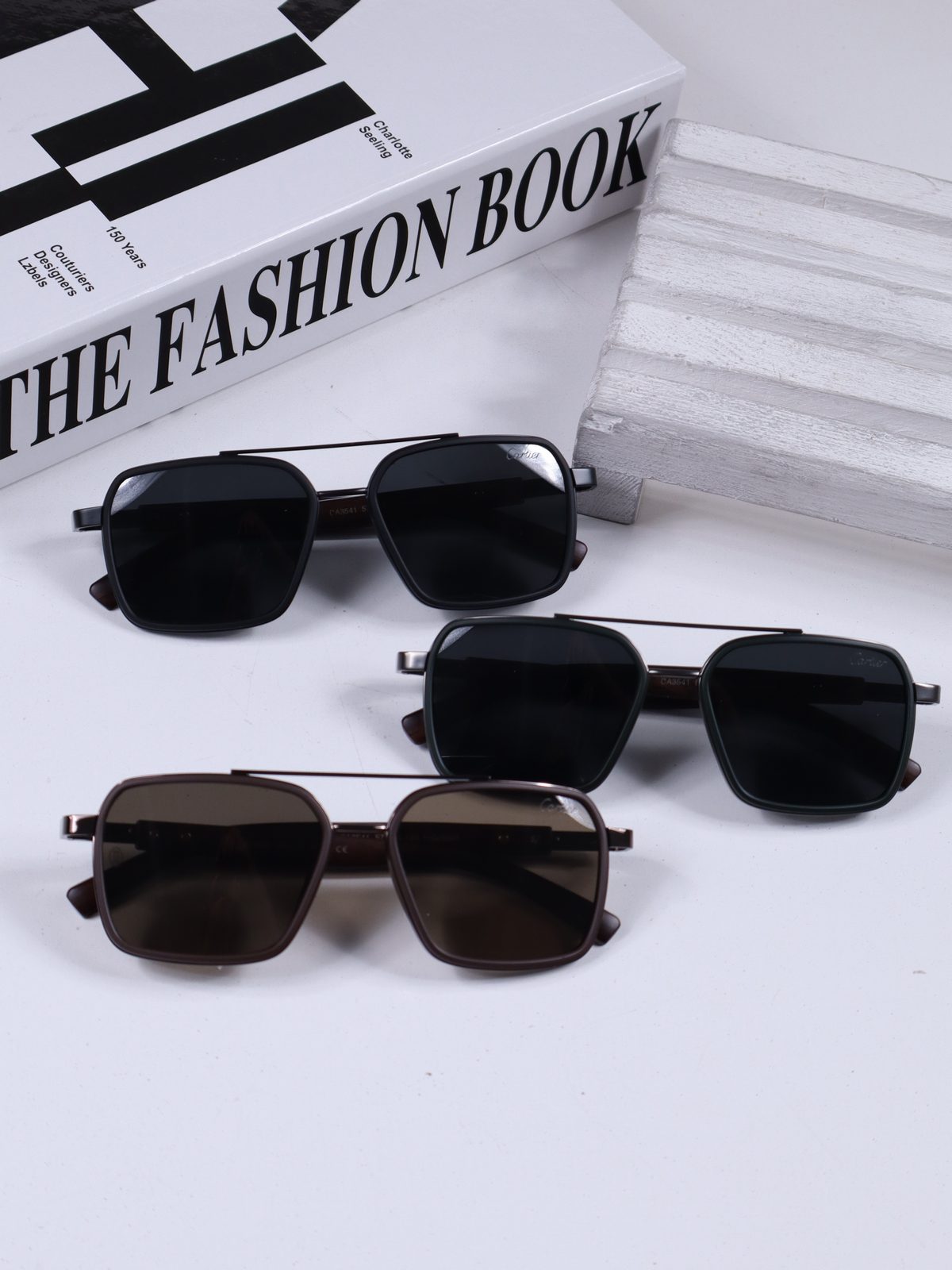 IMG_4075 copy عینک آفتابی مردانه Zayden کارتیه پلاریزه مدل Cartier | SGF-3541 - تصویر 1